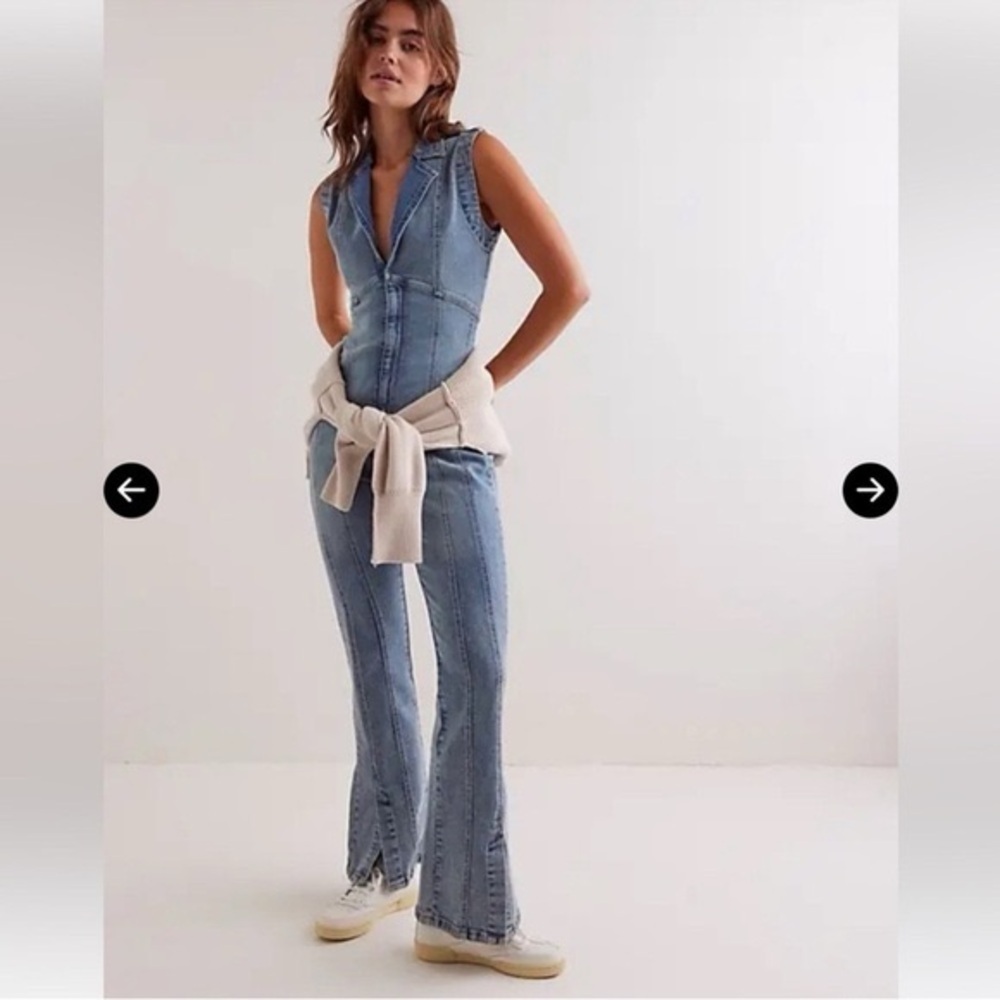 Free people CRVY Ring The Alarm One-Piece jumpsuit